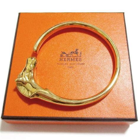 hermes horsebit bracelet|vintage Hermes horse bracelet.